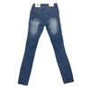 Pearl Collection Woman's Ripped Jean (Ice Blue)