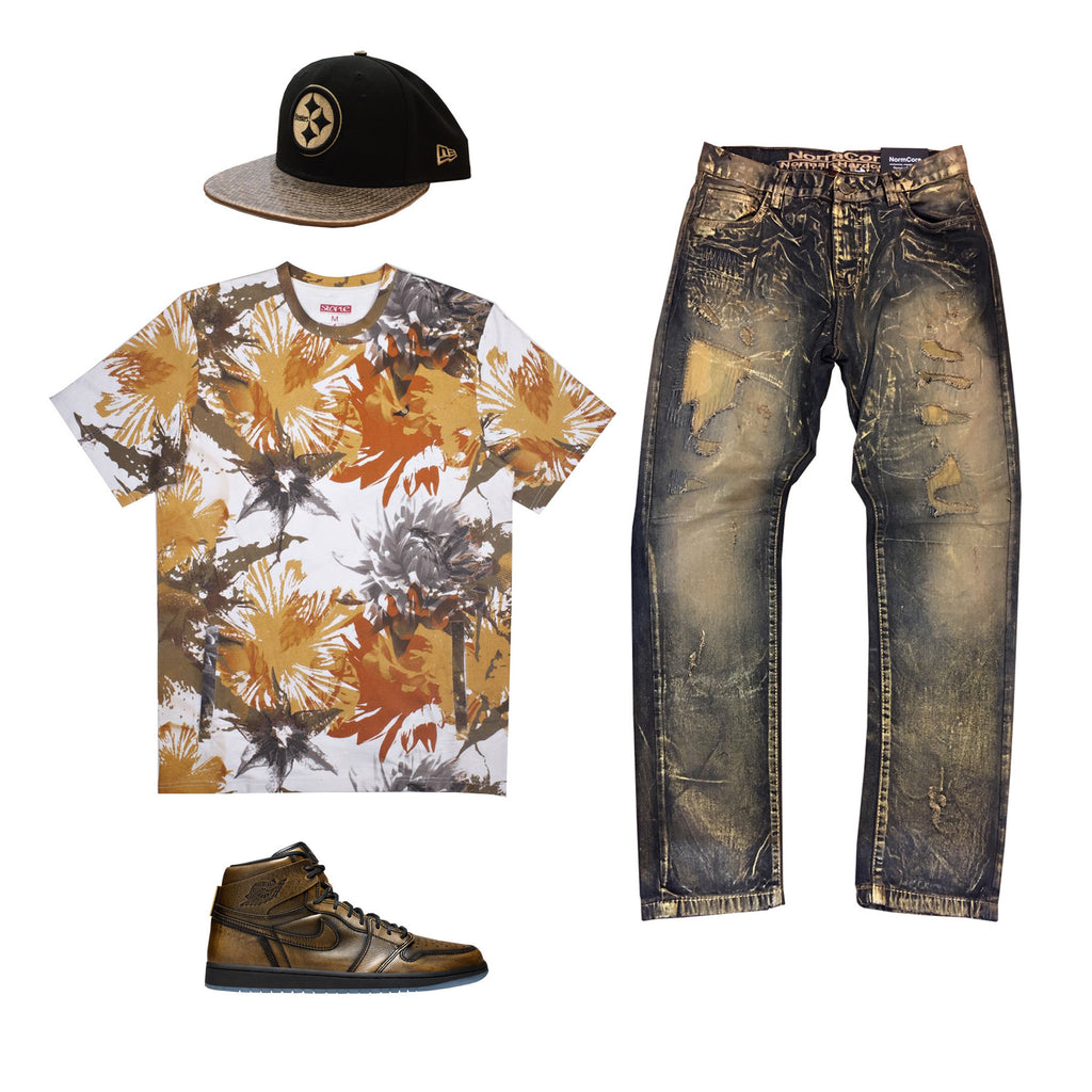 Jordan 6 shop wheat outfit