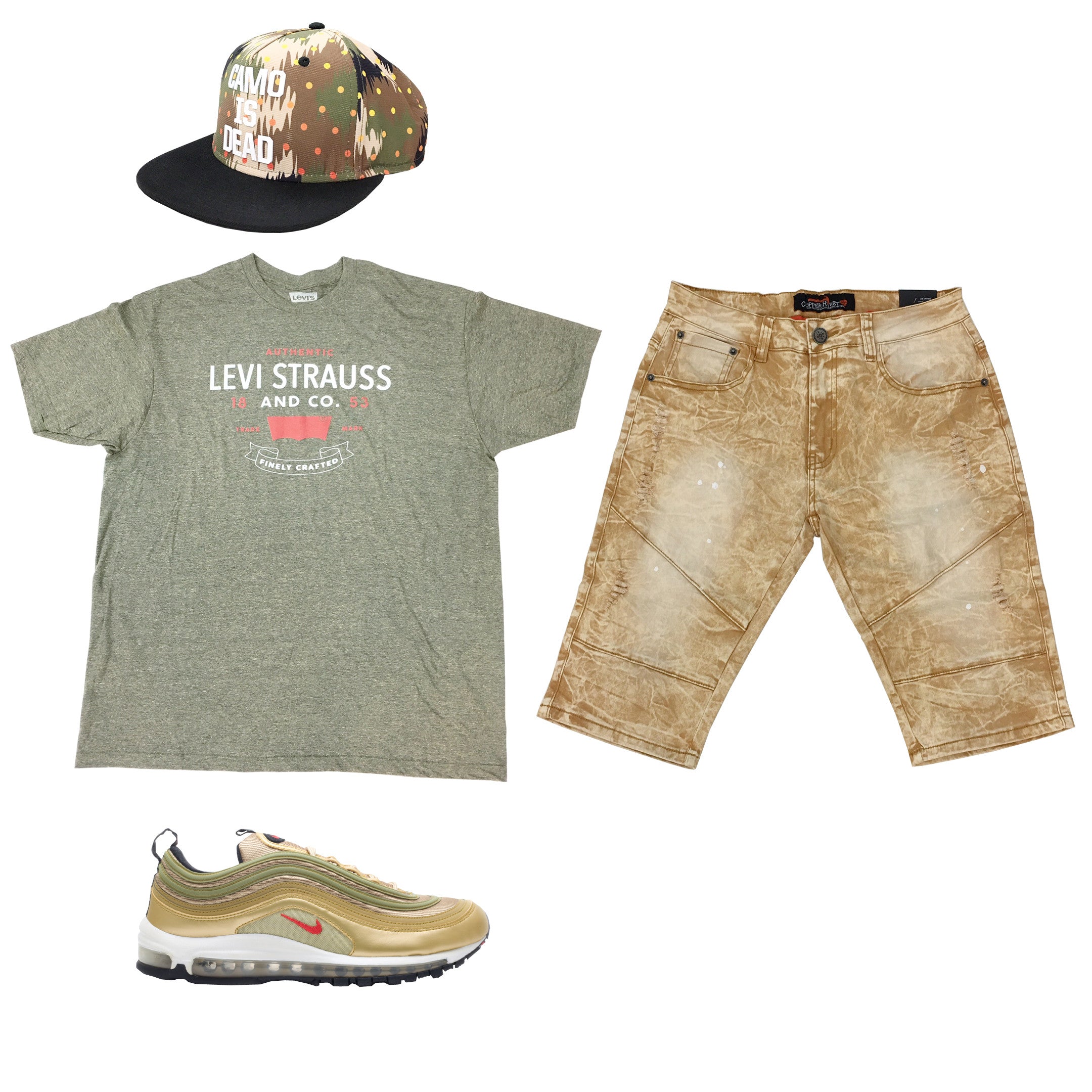 Gold nike outfit hotsell