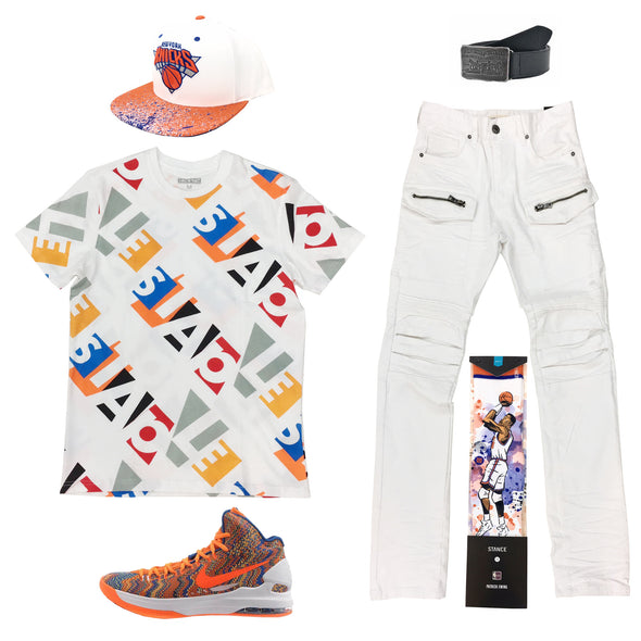 Nike Zoom KD 5 Christmas Orange Outfit - Fashion Landmarks