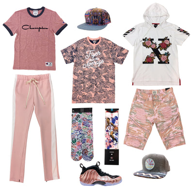 Nike Air Foamposite Rose Gold Outfit - Fashion Landmarks
