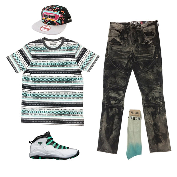 Air Jordan 10 GG Verde Outfit - UPSTREAMERS