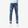 Copper Rivet Blue Camo Jean - UPSTREAMERS