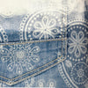 Copper Rivet Ripped Paisley Slim Jean (Light Sand Blue) - UPSTREAMERS