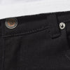 Copper Rivet Ripped Slim Jean (Jet Black) - UPSTREAMERS