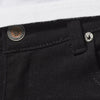 Copper Rivet Ripped Slim Jean (Jet Black) - UPSTREAMERS