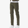 Copper Rivet Ripped Slim Jean (Olive) - UPSTREAMERS