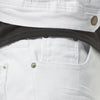Copper Rivet Ripped Slim Jean (White) - UPSTREAMERS