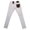 Copper Rivet Ripped Slim Jean (White) - UPSTREAMERS