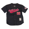 Copper Rivet Worldwide Mesh Baseball Jersey (Black) - UPSTREAMERS