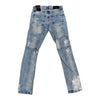 FWRD Painted Biker Slim Jean (Ice Blue) - UPSTREAMERS