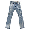 FWRD Painted Biker Slim Jean (Ice Blue) - UPSTREAMERS