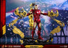 Hot Toys 1/6 Marvel Iron Man 2 MMS462D22 MK4 Mark IV with Suit Up Gantry - UPSTREAMERS