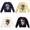 Huge Astro Bear Chenille Patch Crewneck (Navy) - UPSTREAMERS