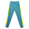 Huge Single Strip Track Pant (Aqua/Lime) - UPSTREAMERS