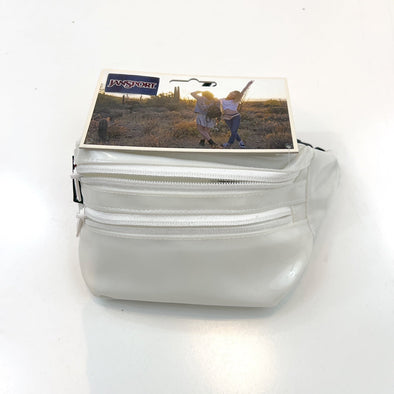 Jansport Hippyland Translucent White Fanny Pack - UPSTREAMERS