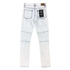 KDNK Ice Blue Biker Denim Jean - UPSTREAMERS