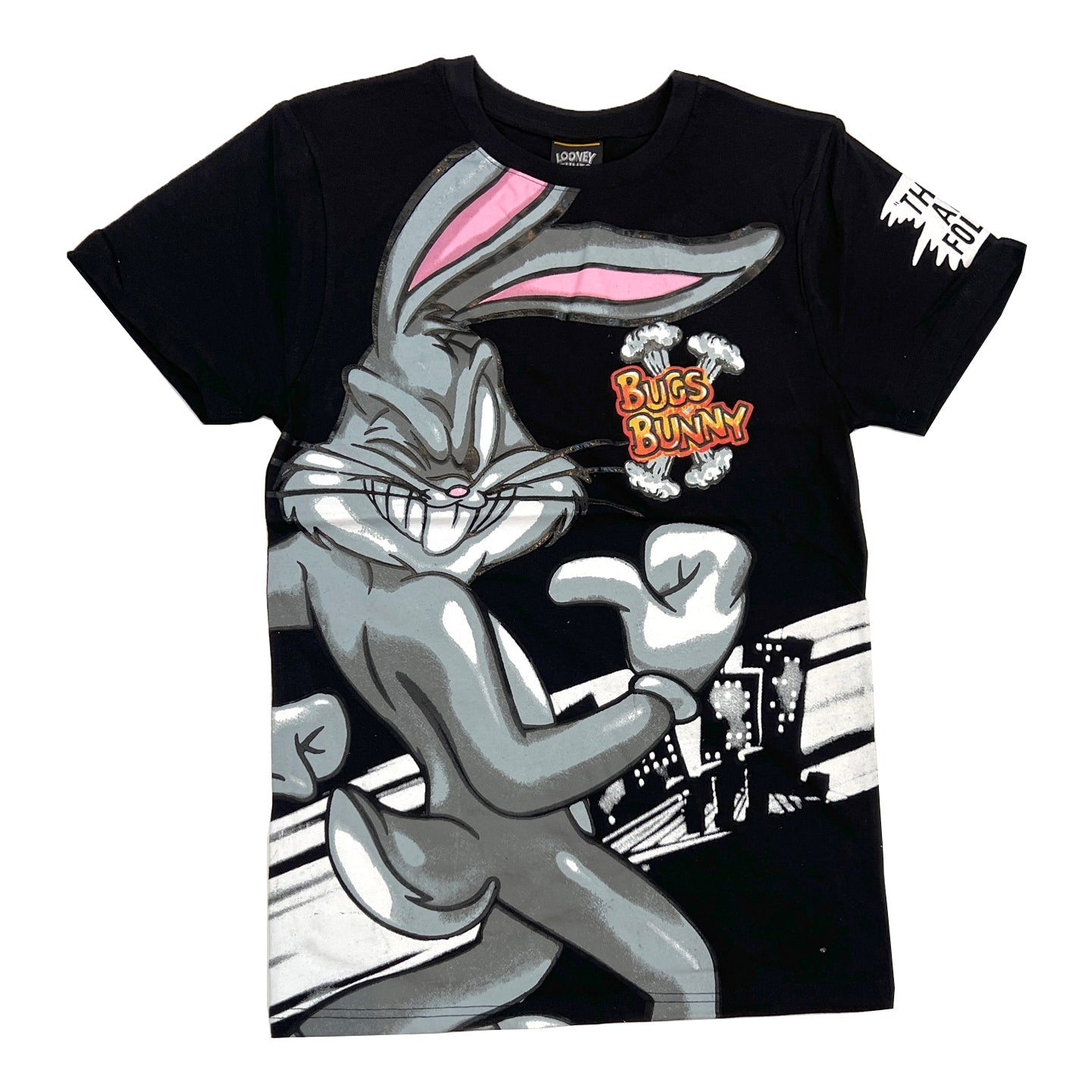 (Black) $16.99 $30 2 / Bunny for Gel Tunes Print Tee Bugs Looney