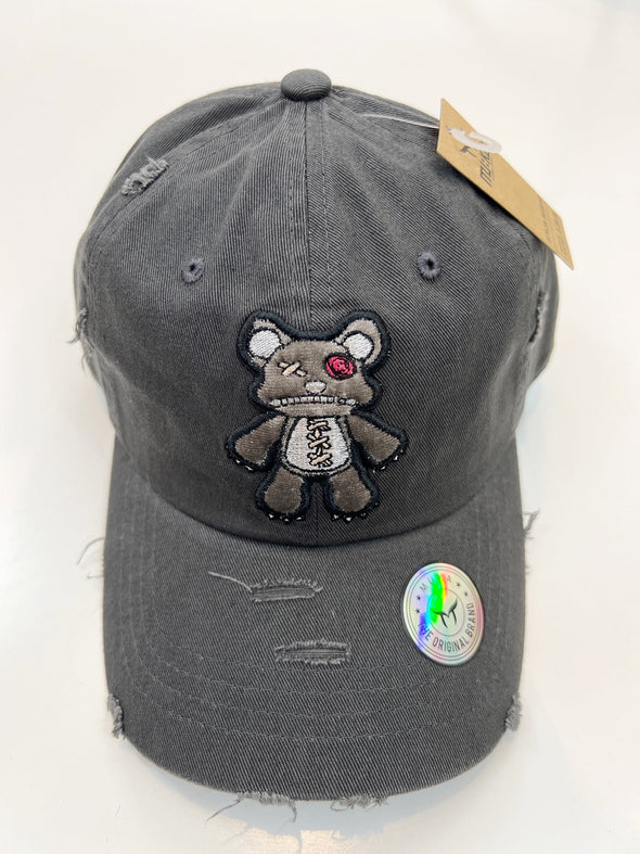 Muka Bear Dad Hat (Charcoal) - UPSTREAMERS