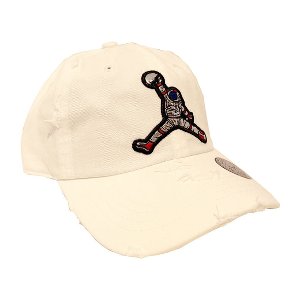 Muka Space Air Dad Hat (White) - UPSTREAMERS