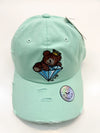 Muka VVS Bear Dad Hat (Mint) - UPSTREAMERS