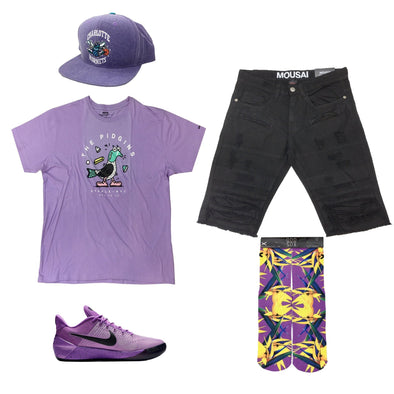 Nike Kobe A.D. Purple Stardust Outfit - UPSTREAMERS