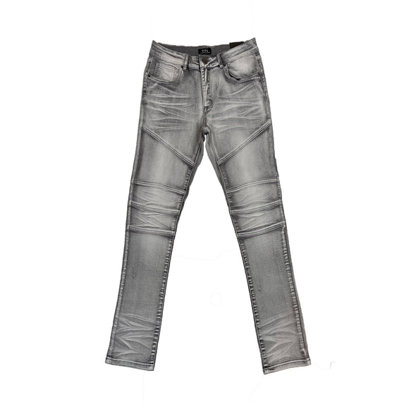 OPS Boy's Biker Jean (Grey) - UPSTREAMERS