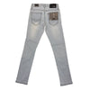 Royal Blue Ripped Skinny Jean (Light Bleach) - UPSTREAMERS