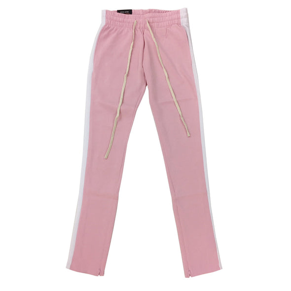 Royal Blue Single Strip Track Pant(Pink/White) - UPSTREAMERS
