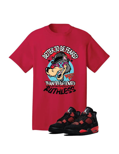 RS1NE Better to be Feared Tee (Red) - UPSTREAMERS