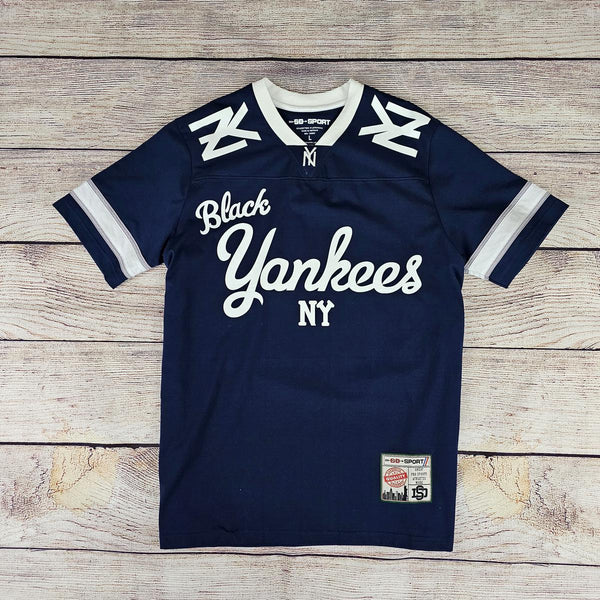 SD Sport New York Black Yankees Football Jersey Tee (Navy)