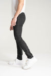 Solutus Premium Stretch Jeans with 3D Crinkle (Jet Black) - UPSTREAMERS