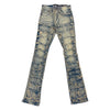 Spark Premium Stretch Stacked Jean (Rustic Blue) - UPSTREAMERS