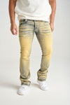 Spark Premium Stretch Stacked Jean (Taupe) - UPSTREAMERS