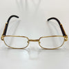 Upstreamers Gold Frame Clear Lens Glasses (Square) - UPSTREAMERS